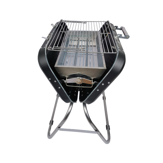 Agent Suitcase portable charcoal BBQ