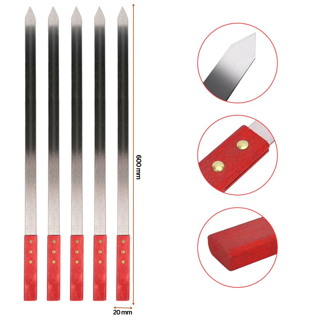 4 in 1 Bundle (BBQ+ eFan +Skewer + Chimney)