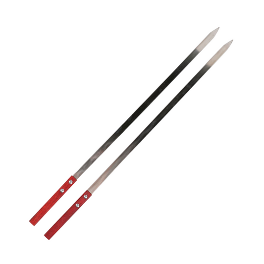 Professional 60cm Kebab Skewers – wooden handle