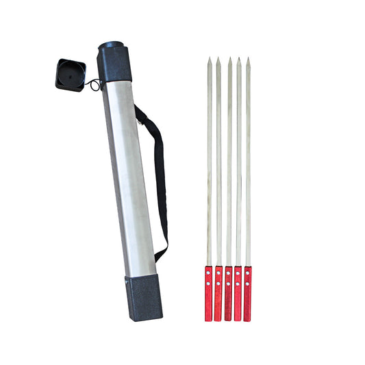 Portable Metal Skewer Holder
