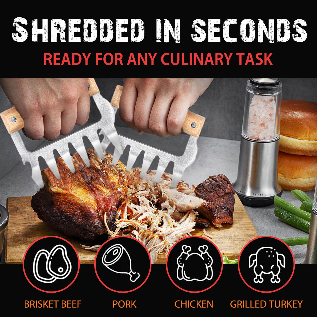 Premium Meat Shredding Claws - Set of 2