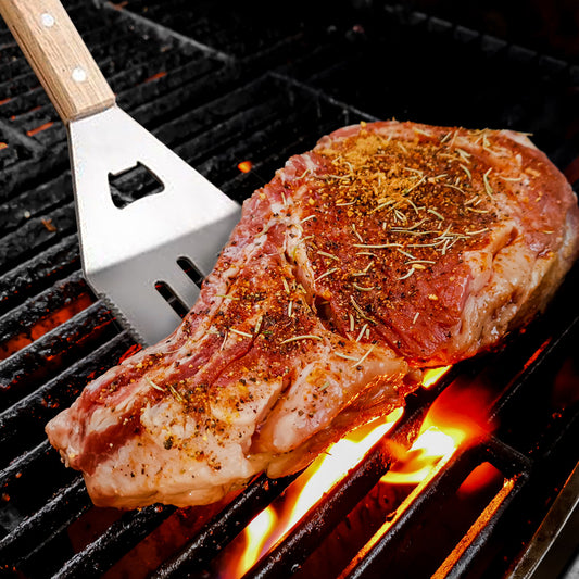 Wooden BBQ Tool Set – 3 pieces