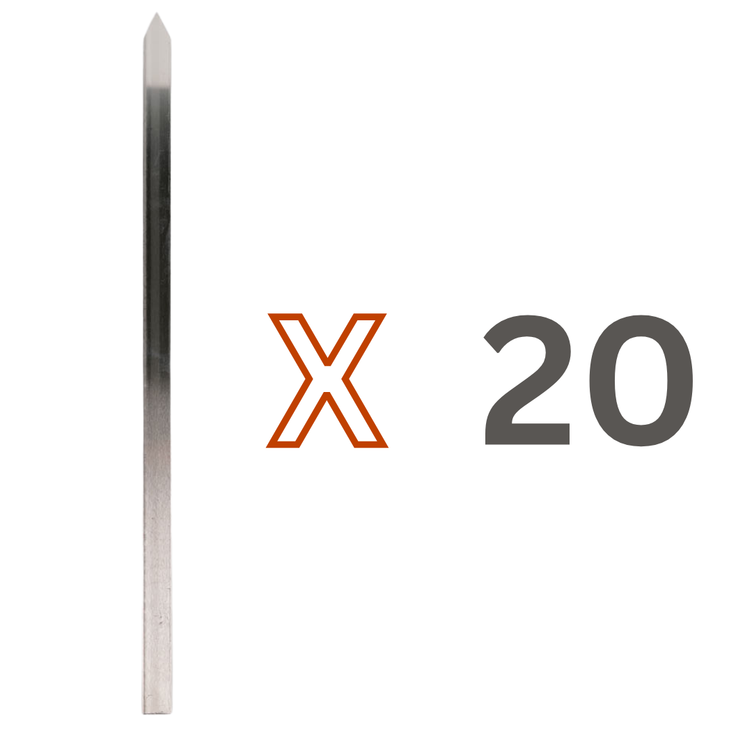 Stainless Steel BBQ Skewers (60cm x 2mm)
