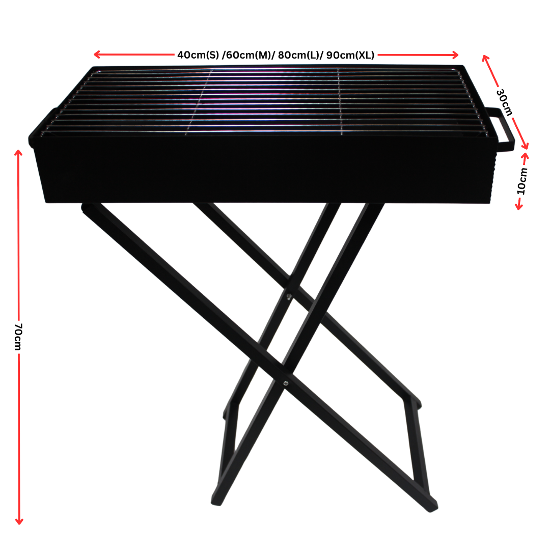 4 in 1 Bundle (BBQ+ eFan +Skewer + Chimney)
