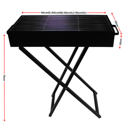 4 in 1 Bundle (BBQ+ eFan +Skewer + Chimney)