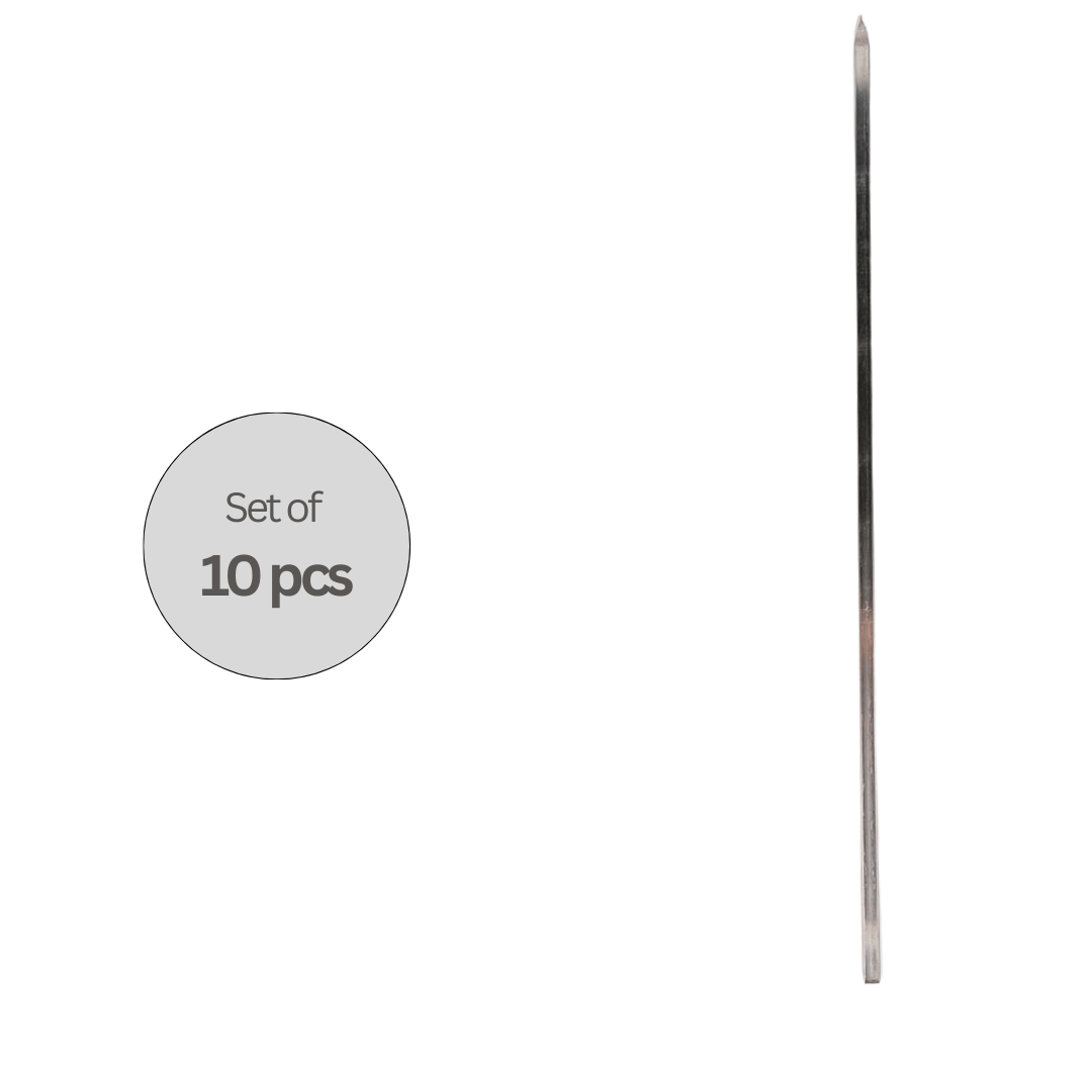 Stainless Steel BBQ Skewers (60cm x 2mm)