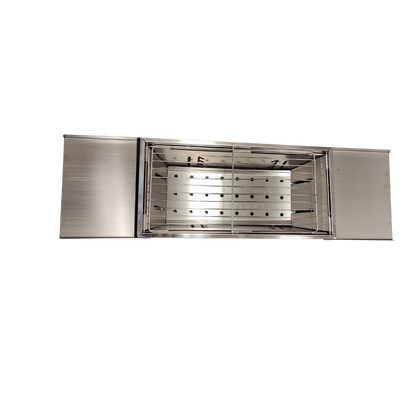 Quick-Fold Portable Charcoal BBQ Grill – Stainless Steel Compact Outdoor