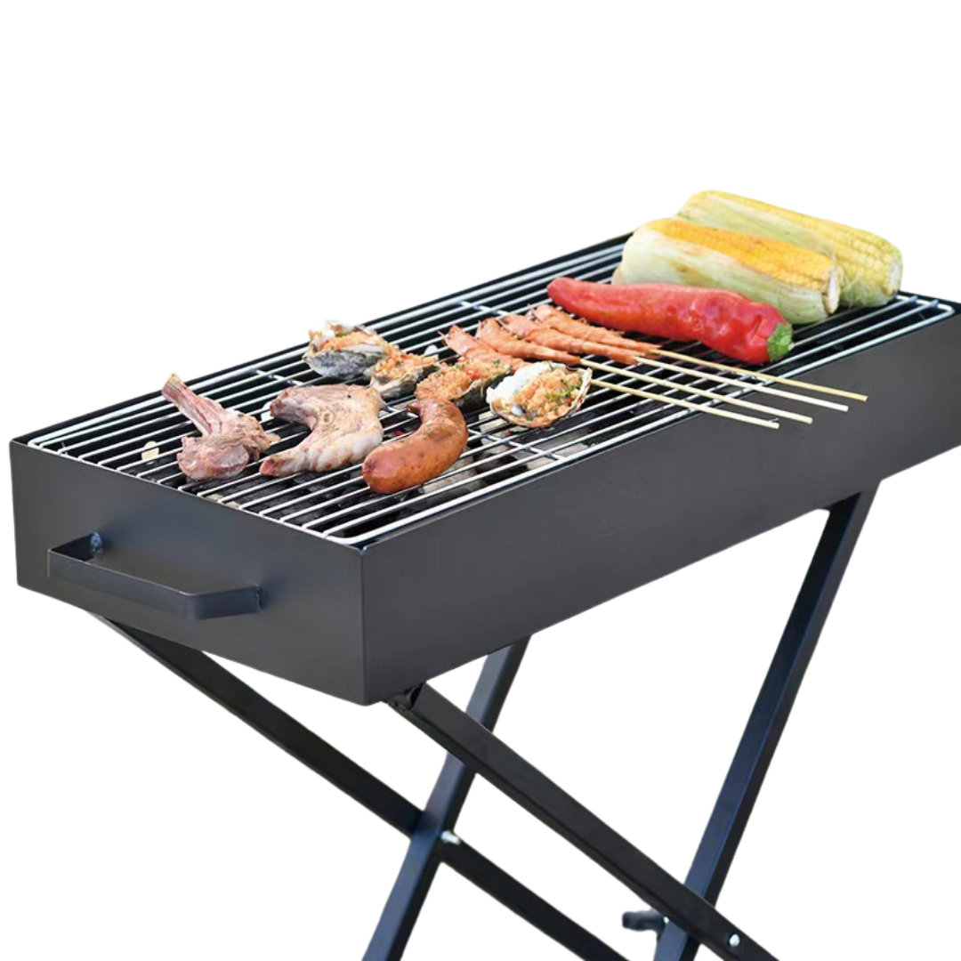 4 in 1 Bundle (BBQ+ eFan +Skewer + Chimney)