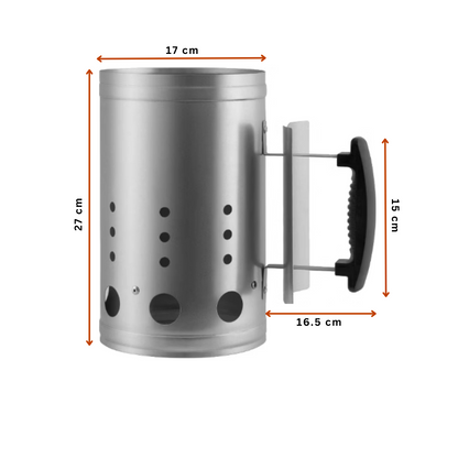 4 in 1 Bundle (BBQ+ eFan +Skewer + Chimney)