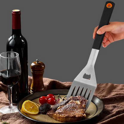 The Complete 5-in-1 BBQ Combo Kit: Grill, Gloves, Chimney, Tools & Skewers