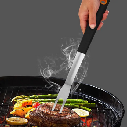 The Complete 5-in-1 BBQ Combo Kit: Grill, Gloves, Chimney, Tools & Skewers