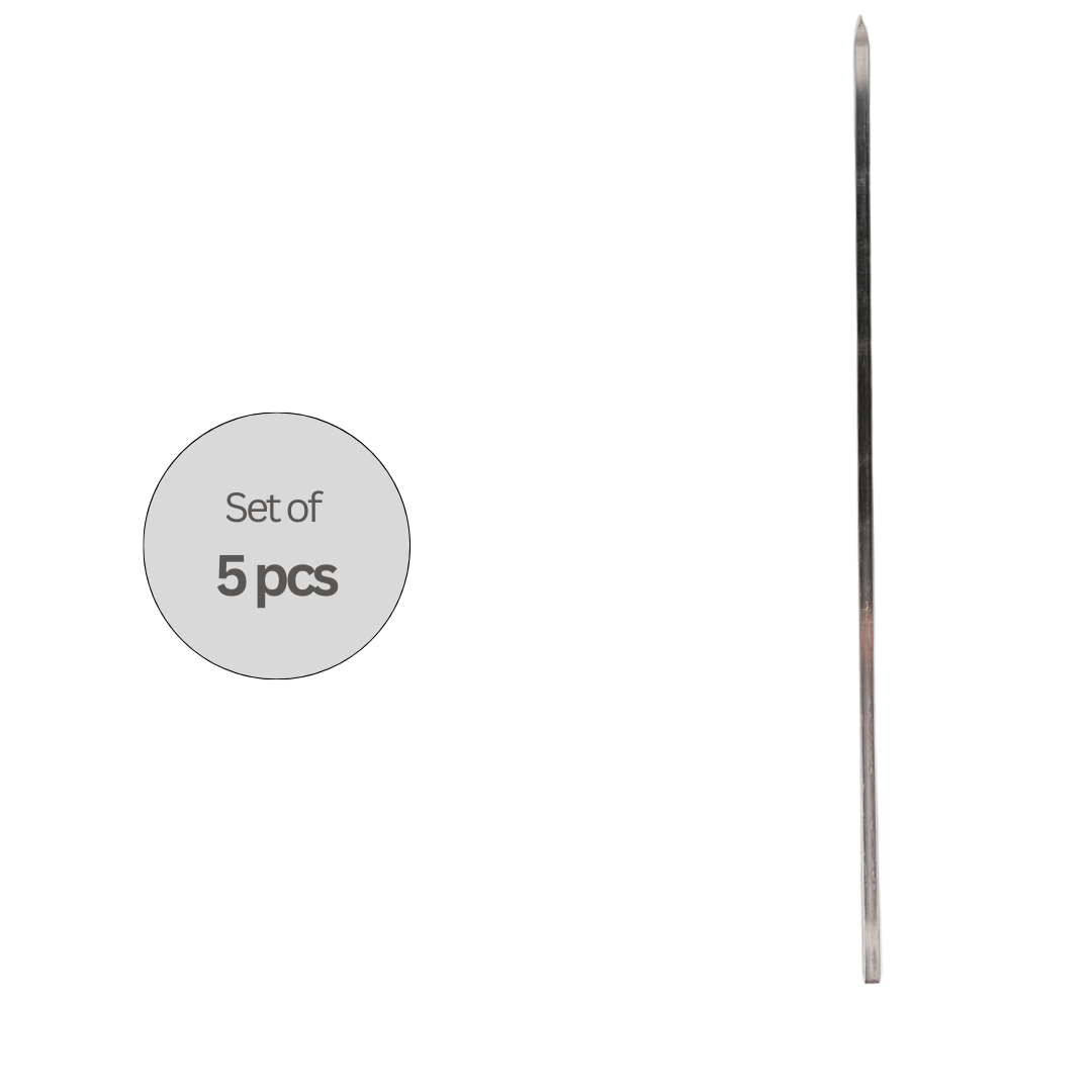 Stainless Steel BBQ Skewers (60cm x 2mm)