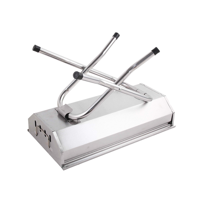 Stainless Steel Portable Tabletop Foldable Charcoal BBQ Grill for Camping & Picnic
