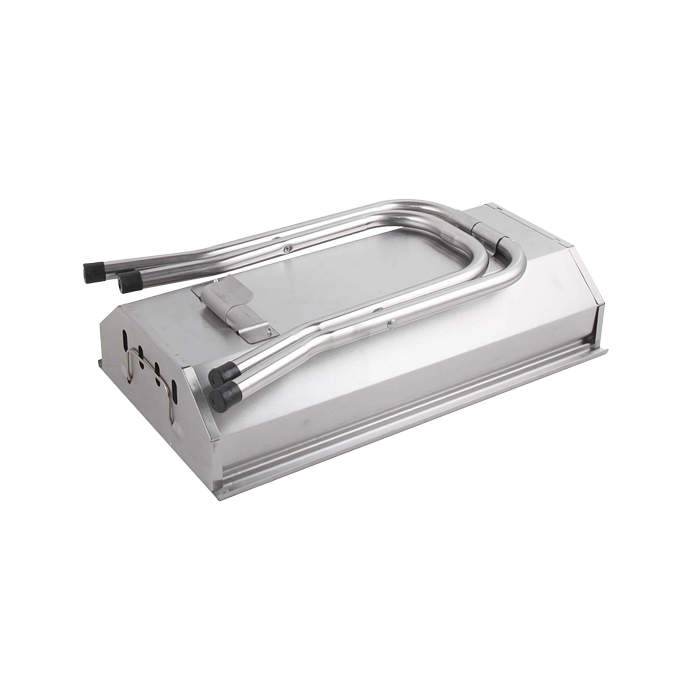 Stainless Steel Portable Tabletop Foldable Charcoal BBQ Grill for Camping & Picnic