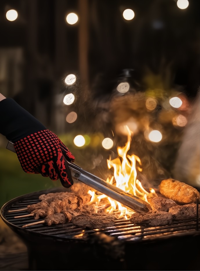 Heat-Resistant BBQ Gloves