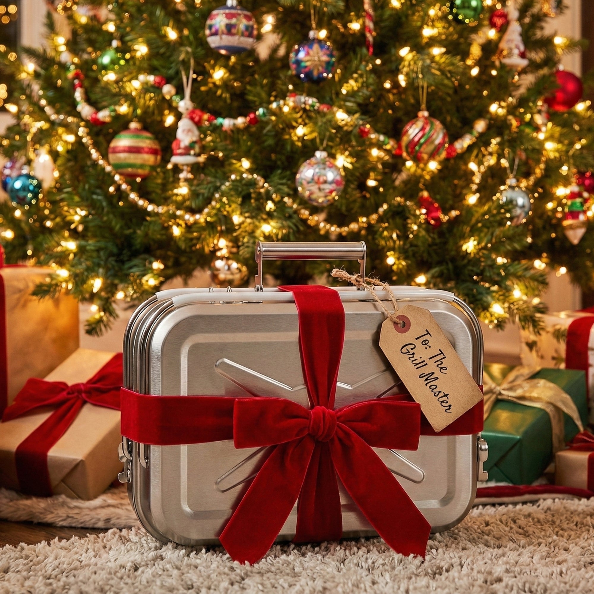 Voyager  Suitcase portable Charcoal BBQ