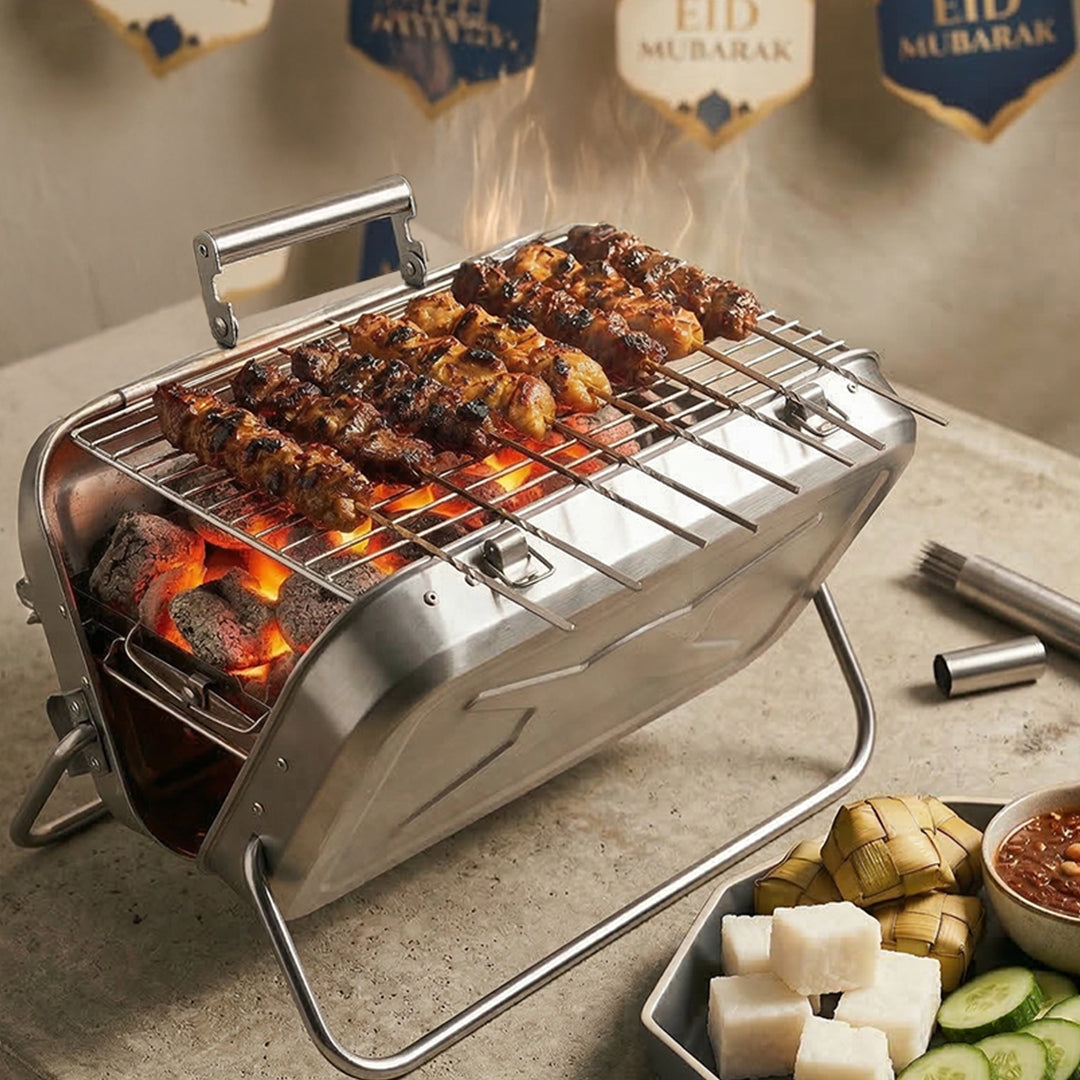 Voyager  Suitcase portable Charcoal BBQ