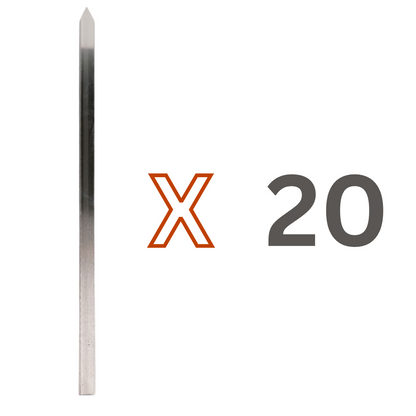 Stainless Steel BBQ Skewers (60cm x 2mm)