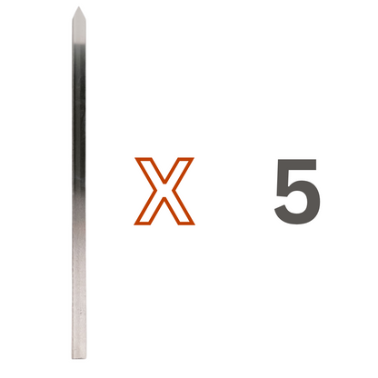 Stainless Steel BBQ Skewers (60cm x 2mm)